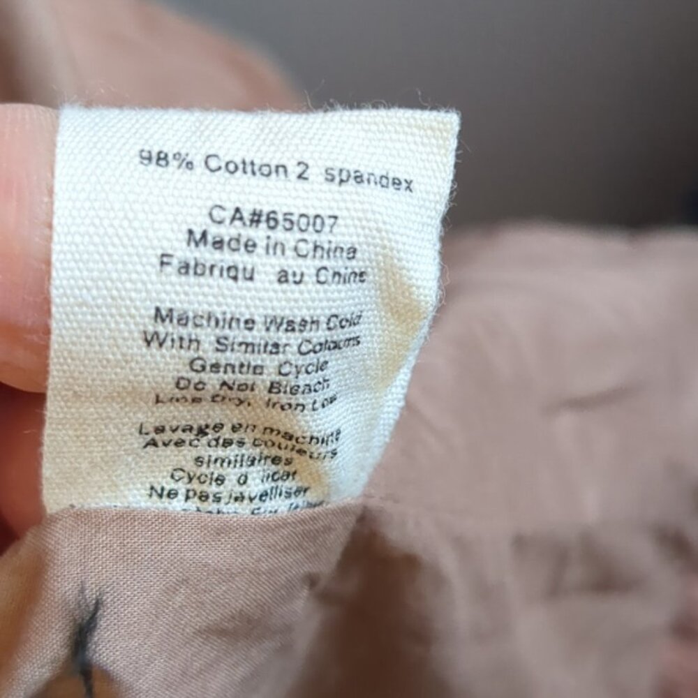 NWT JACKSON ROWE Sarin Cord Coat | Winter Rose - M - Picture 6 of 11